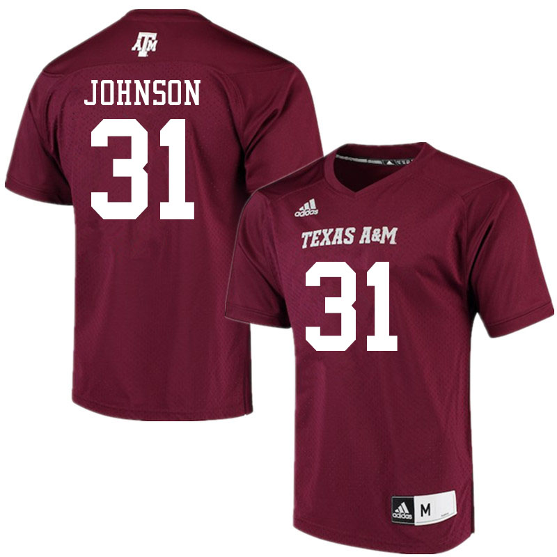 Men #31 Marquez Johnson Texas A&M Aggies College Football Jerseys Sale-Maroon Alumni Player - Click Image to Close